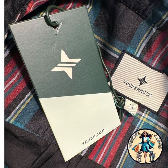 Tuckernuck Palmerston Tartan Plaid Drop Waist Long Sleeve Mini Dress Size Medium - Picture 15 of 15